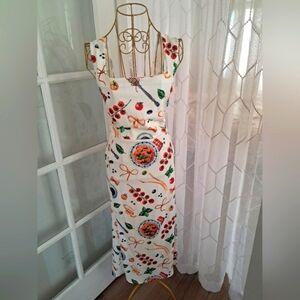 Fashion Nova Bon Appetit Colorful Printed Dress